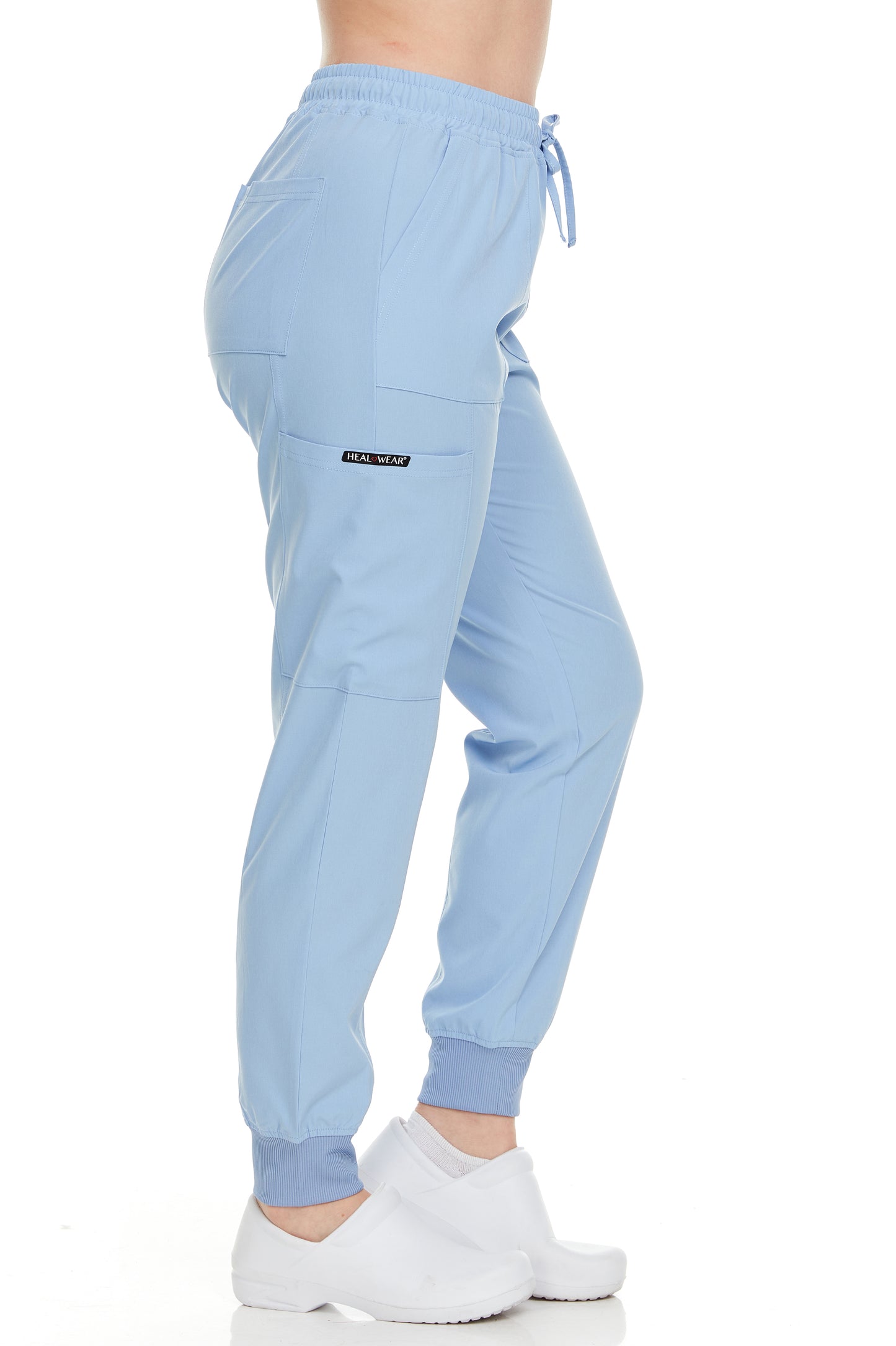 Heal + Wear Women Scrubs Pants Female Medical with Pockets Regular Fit 4 Way Stretch - DDP015