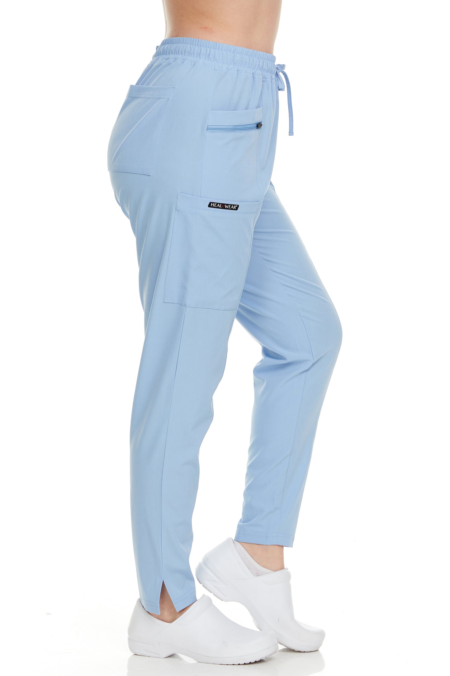 Heal + Wear Women Scrubs Pants Female Medical with Pockets Regular Fit 4 Way Stretch - DDP017