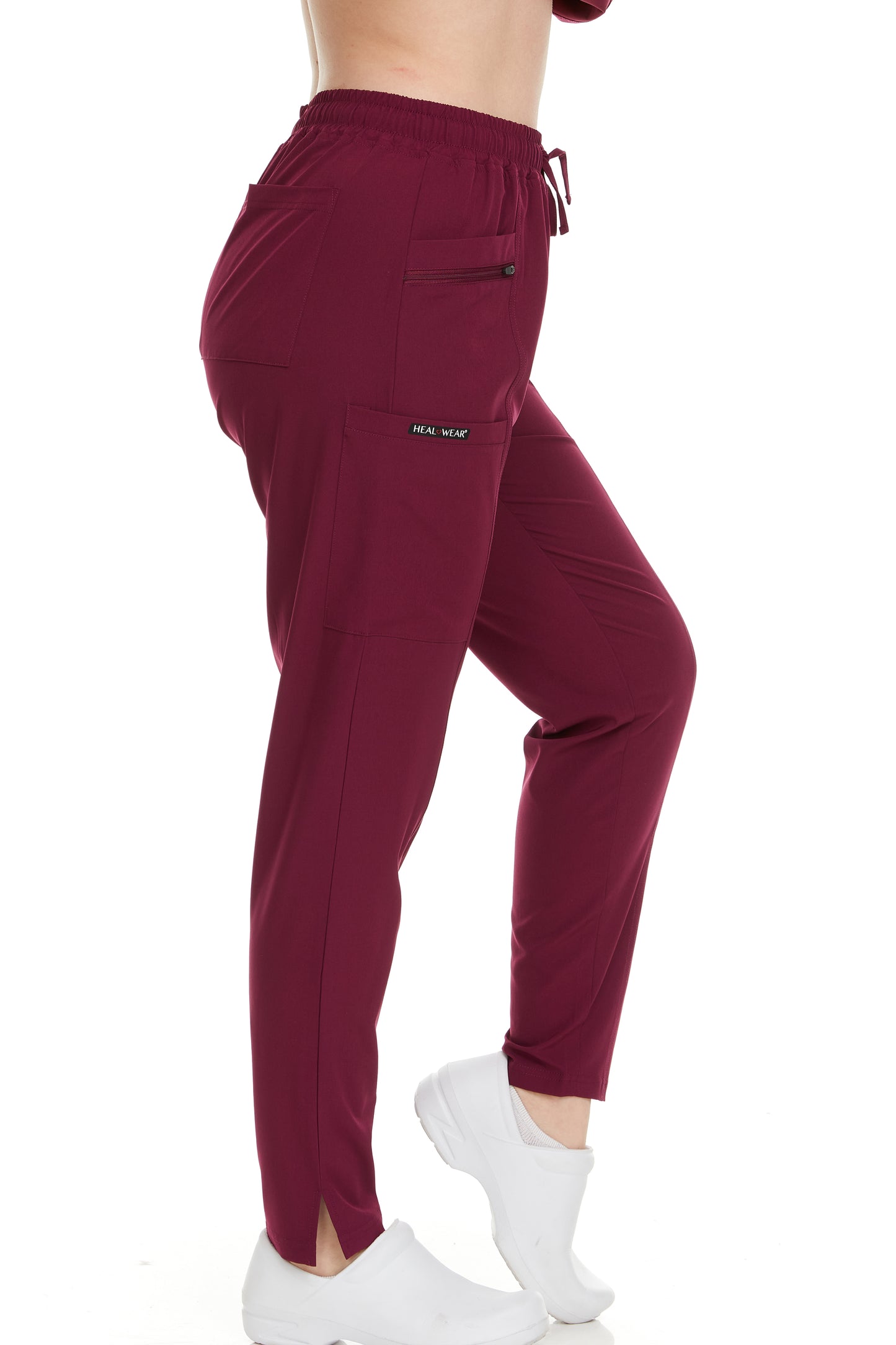 Heal + Wear Women Scrubs Pants Female Medical with Pockets Regular Fit 4 Way Stretch - DDP017