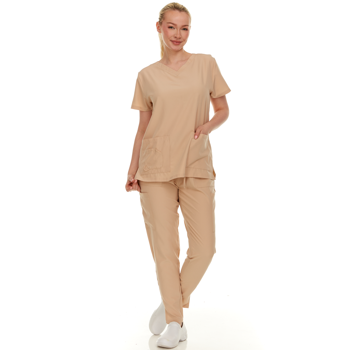 Classic Women's Medical Scrubs Set - DDS017-05