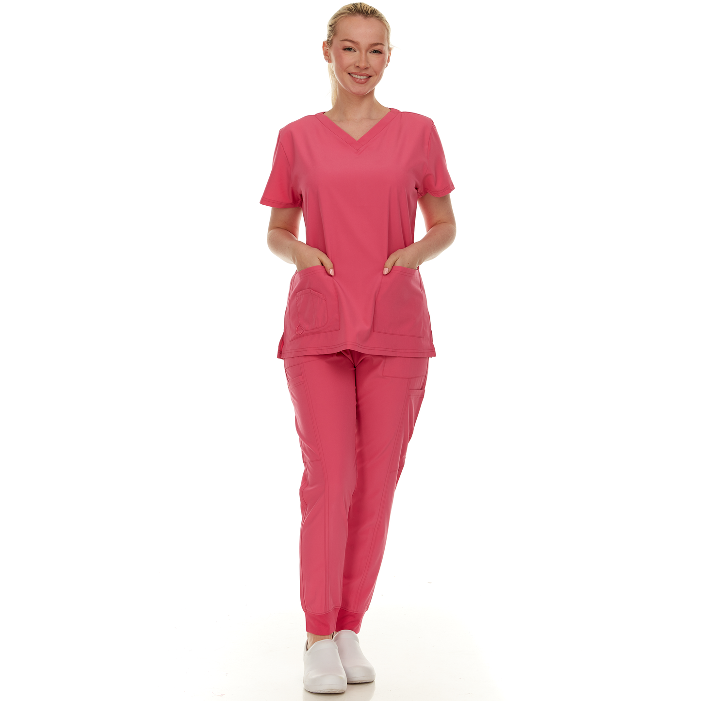 Classic Women's Medical Scrubs Set - DDS017-05