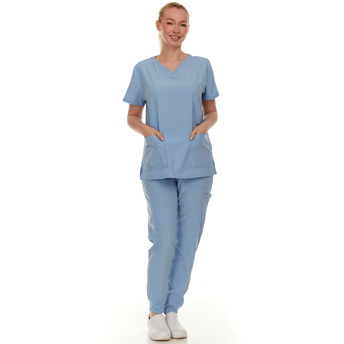 Classic Women's Medical Scrubs Set - DDS017-05