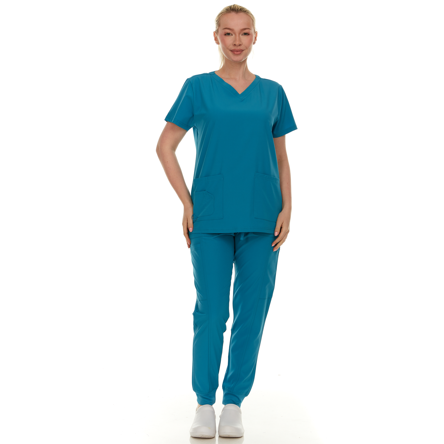 Classic Women's Medical Scrubs Set - DDS017-05