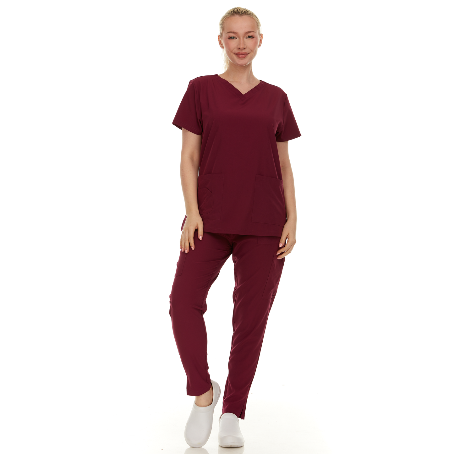Classic Women's Medical Scrubs Set - DDS017-05