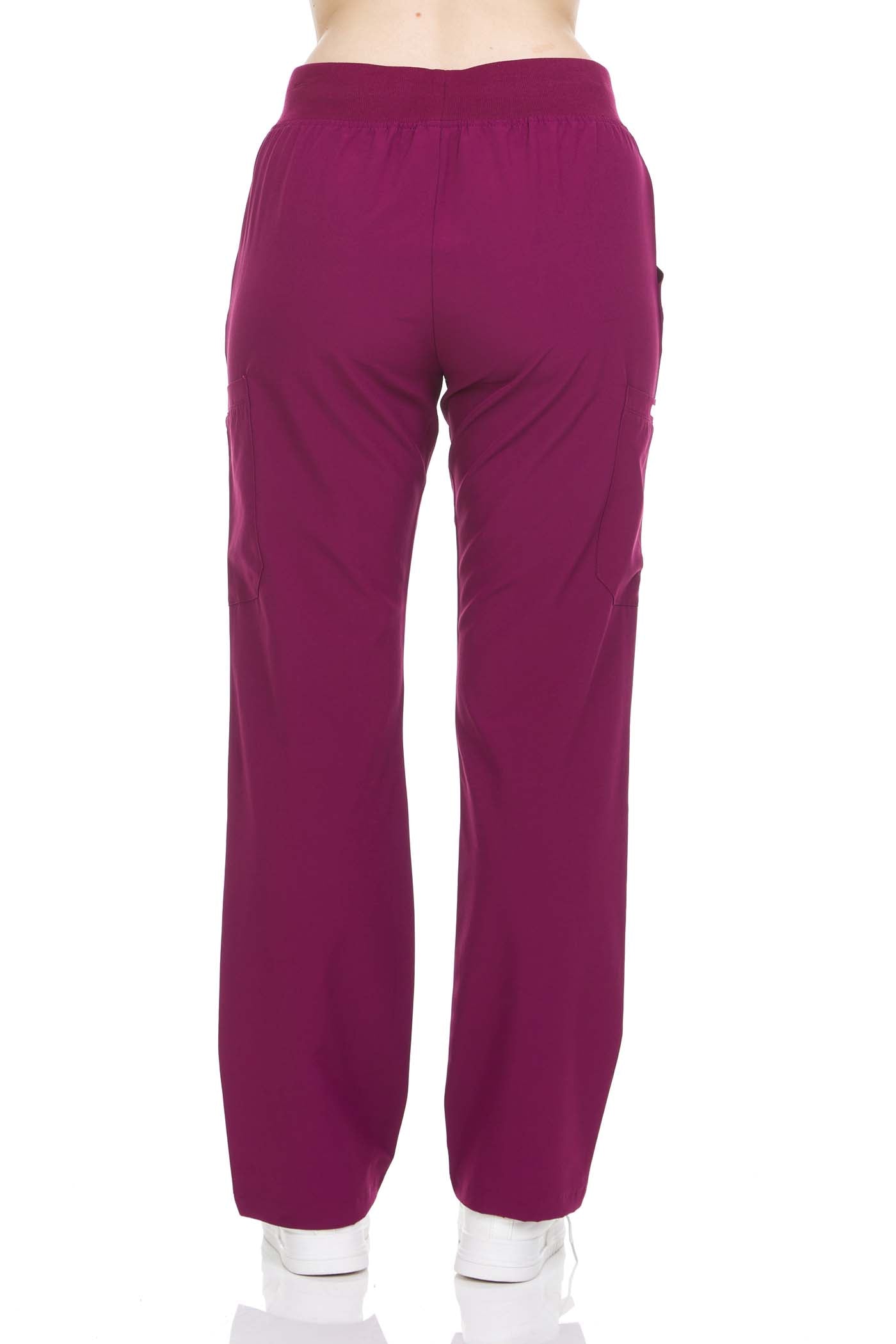 Heal + Wear Women Scrubs Pants Female Medical with Pockets Regular Fit 4 Way Stretch - DDP004