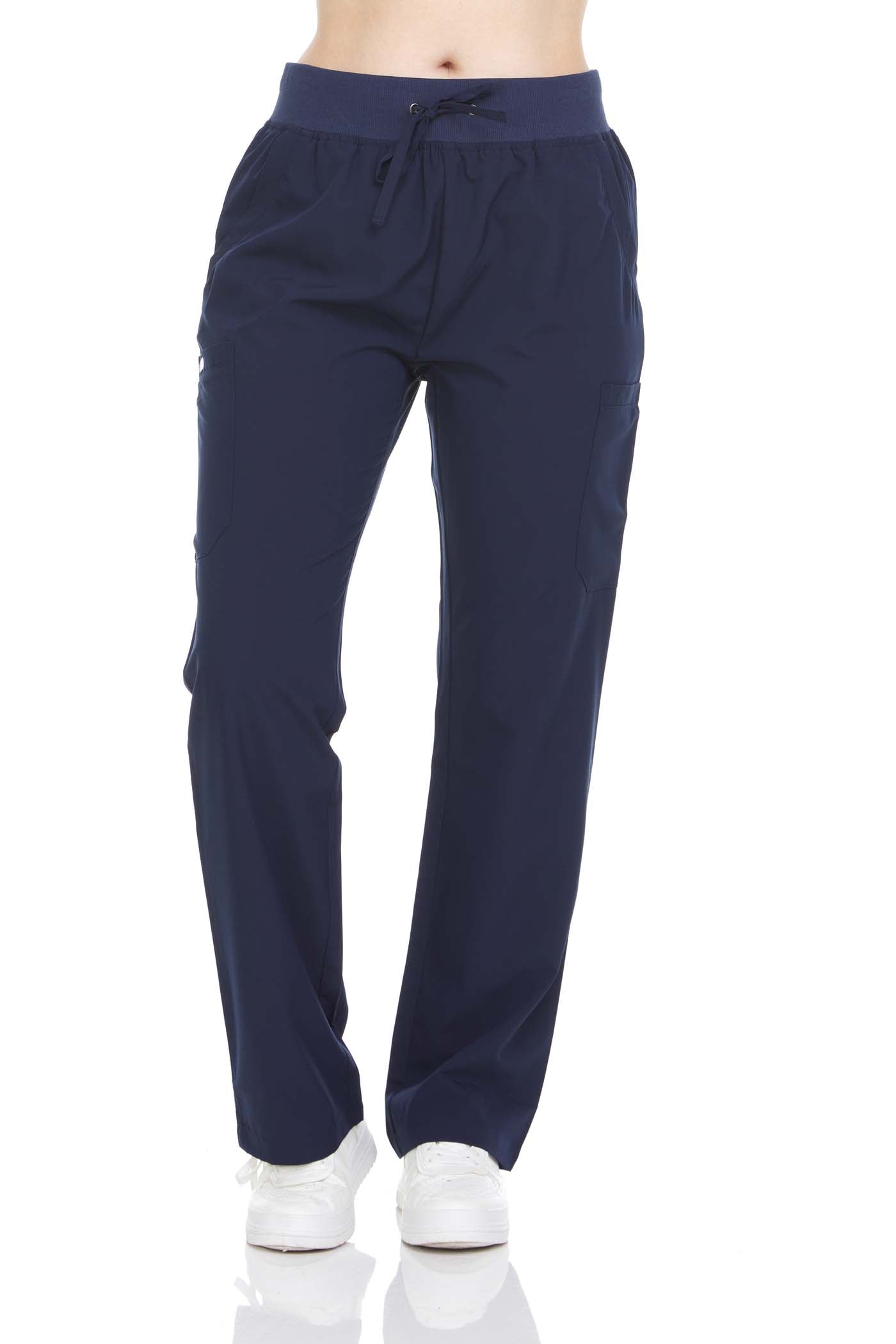 Heal + Wear Women Scrubs Pants Female Medical with Pockets Regular Fit 4 Way Stretch - DDP004