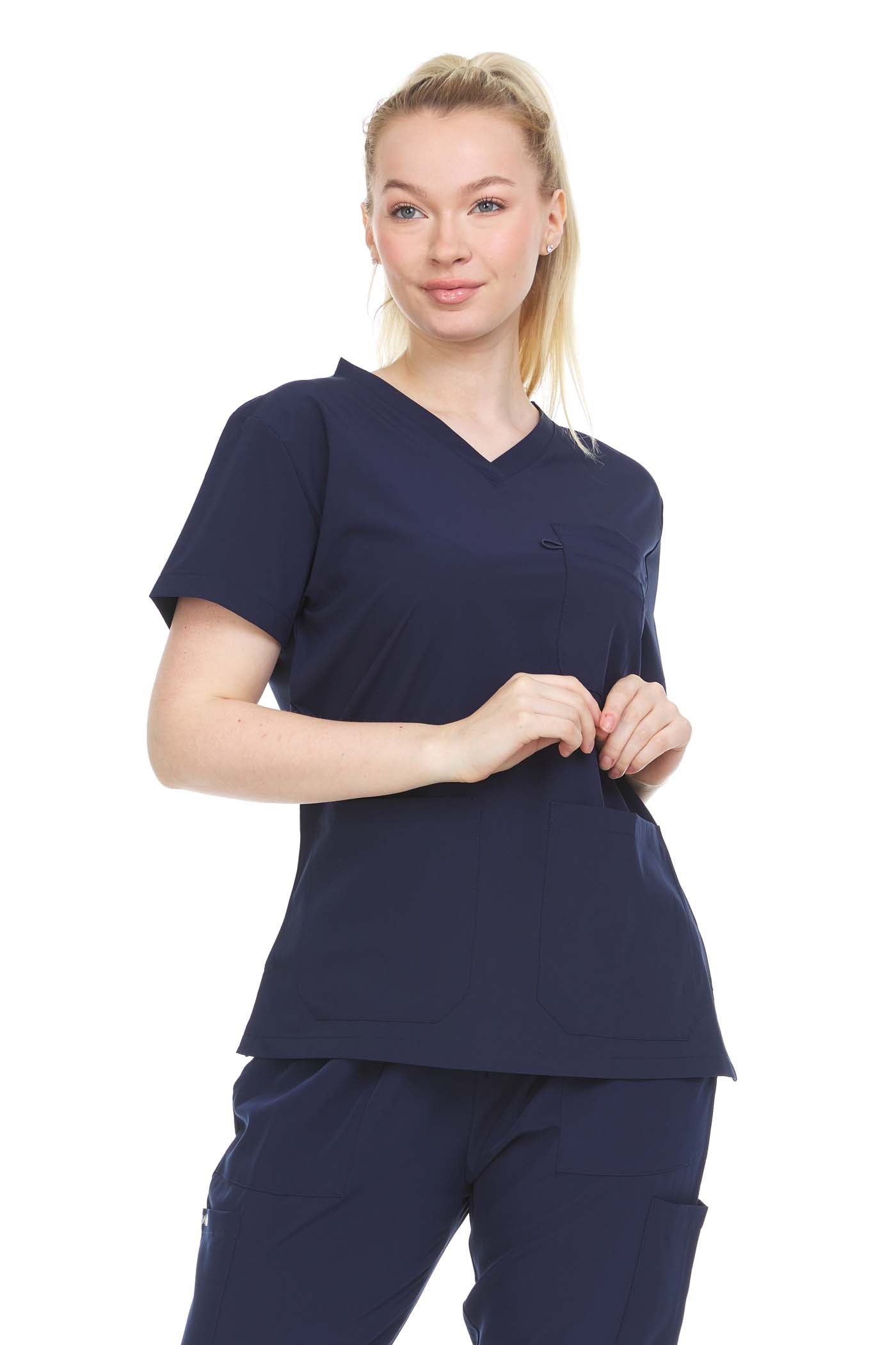 V-Neck Women's Medical Scrubs DDT002