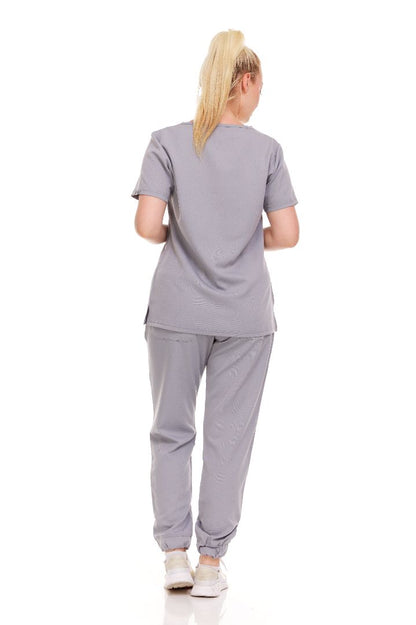 Ellen Tracy Curve V-Neck Scrub Top ET2016