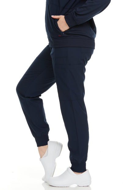 Heal + Wear Women Scrubs Pants Female Medical with Pockets Regular Fit 4 Way Stretch - DDP015