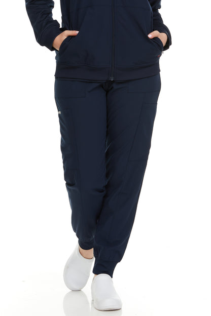 Heal + Wear Women Scrubs Pants Female Medical with Pockets Regular Fit 4 Way Stretch - DDP015