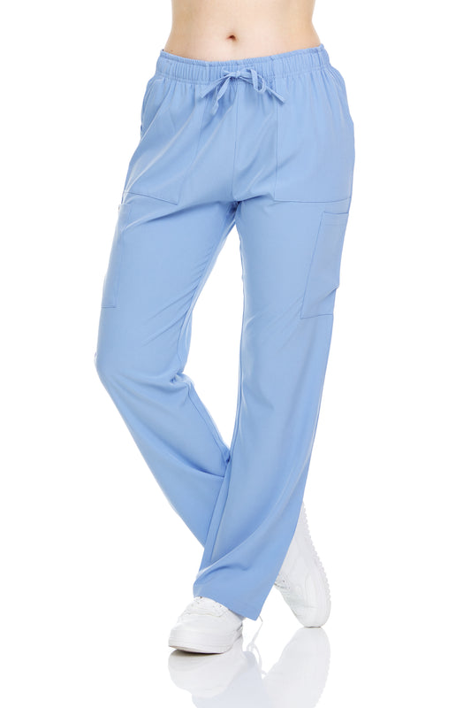 Heal + Wear Women Scrubs Pants Female Medical with Pockets Regular Fit 4 Way Stretch - DDP003