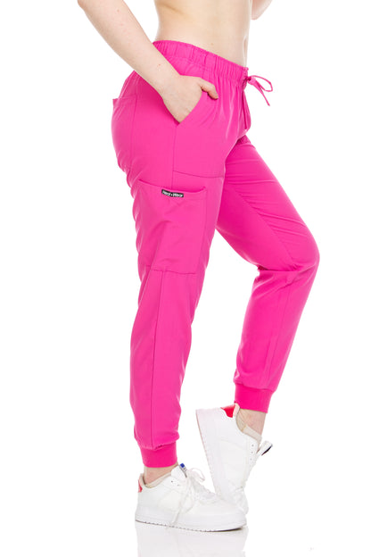 Heal + Wear Women Scrubs Pants Female Medical with Pockets Regular Fit 4 Way Stretch - DDP06