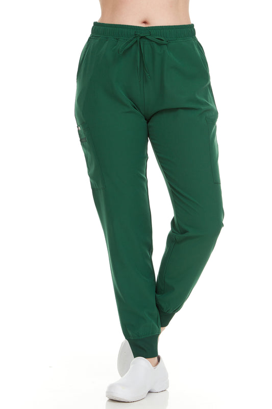 Heal + Wear Women Scrubs Pants Female Medical with Pockets Regular Fit 4 Way Stretch - DDP013