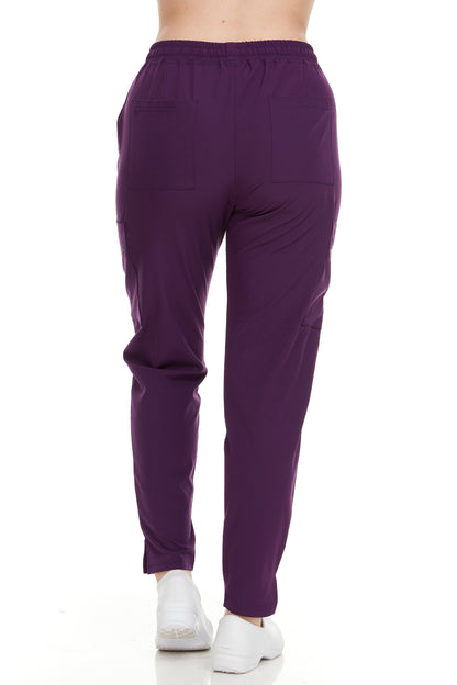Heal + Wear Women Scrubs Pants Female Medical with Pockets Regular Fit 4 Way Stretch - DDP016