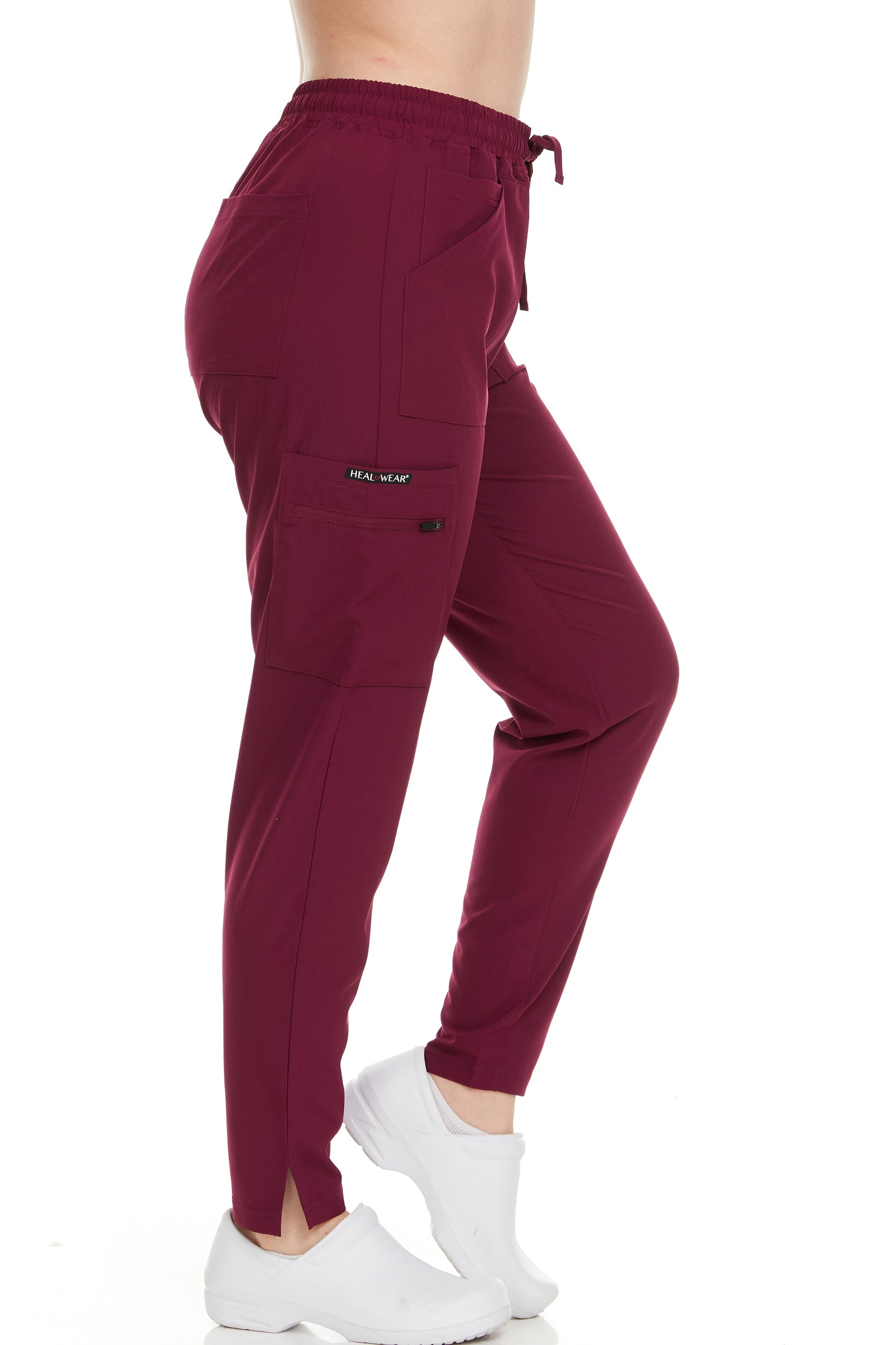 Heal + Wear Women Scrubs Pants Female Medical with Pockets Regular Fit 4 Way Stretch - DDP016