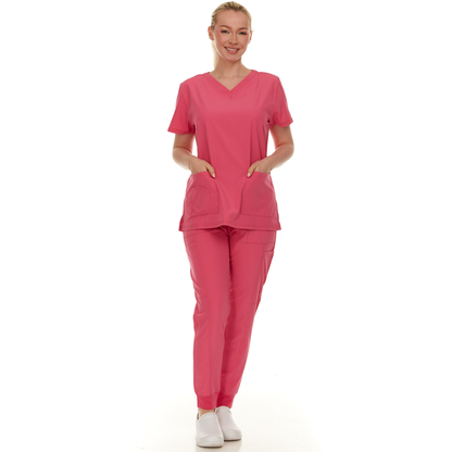 Classic Women's Medical Scrubs Set - DDS017-05