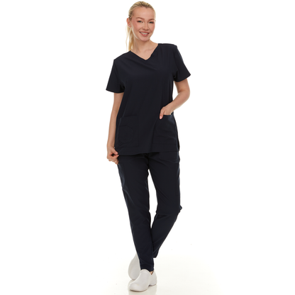 Classic Women's Medical Scrubs Set - DDS017-05