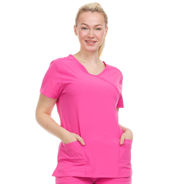 Mock Wrap Women's Medical Scrubs