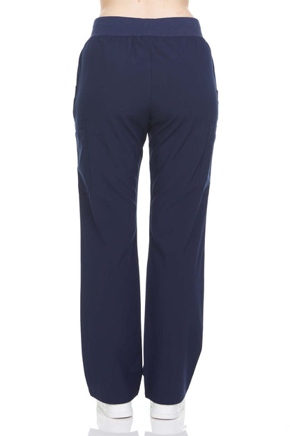 Heal + Wear Women Scrubs Pants Female Medical with Pockets Regular Fit 4 Way Stretch - DDP004