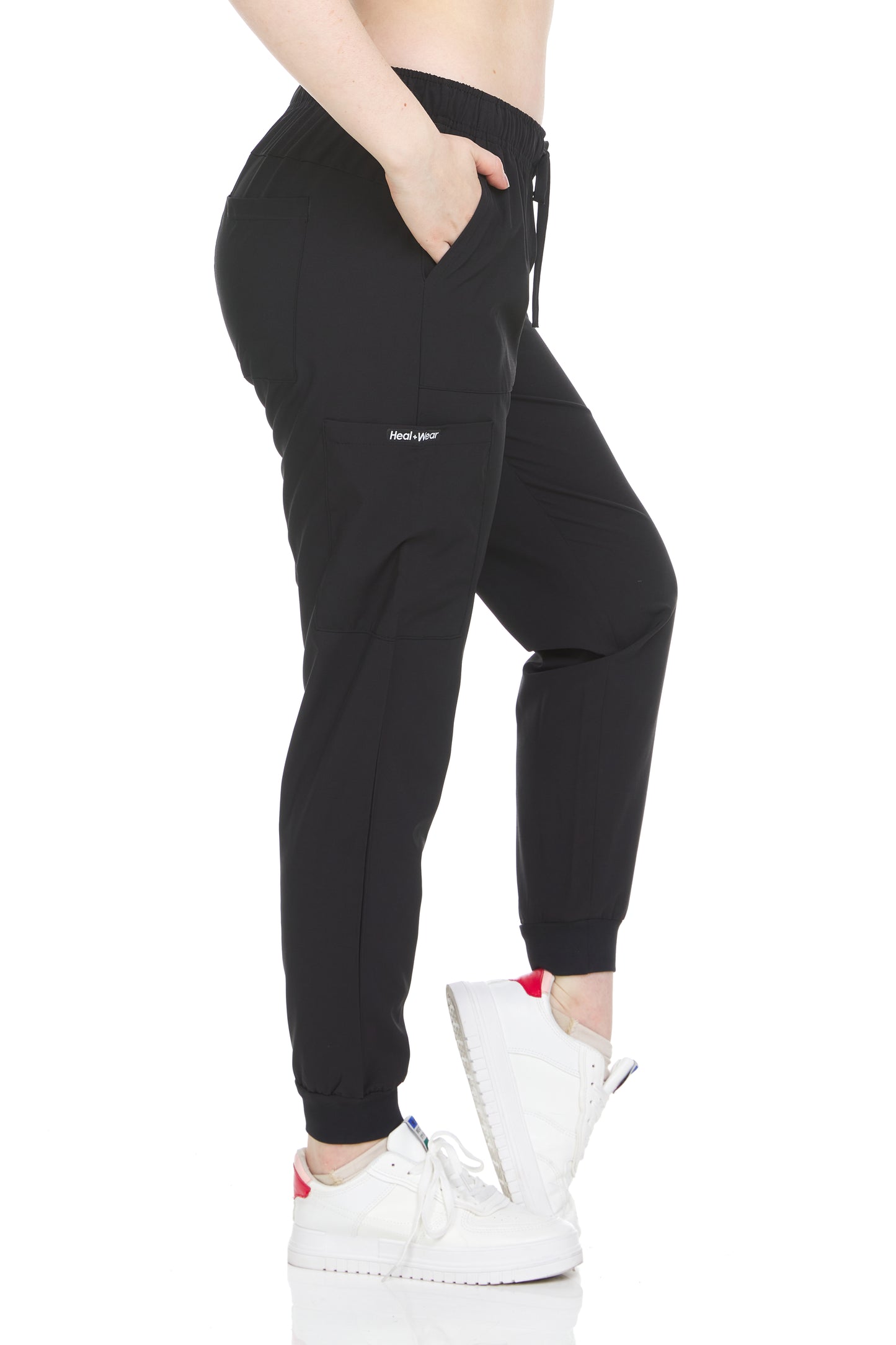 Heal + Wear Women Scrubs Pants Female Medical with Pockets Regular Fit 4 Way Stretch - DDP06