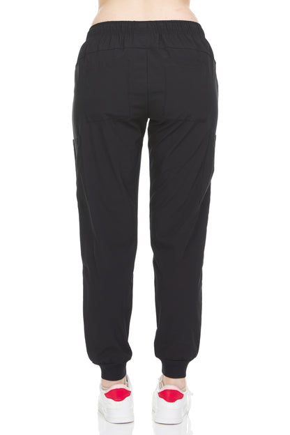 Heal + Wear Women Scrubs Pants Female Medical with Pockets Regular Fit 4 Way Stretch - DDP06