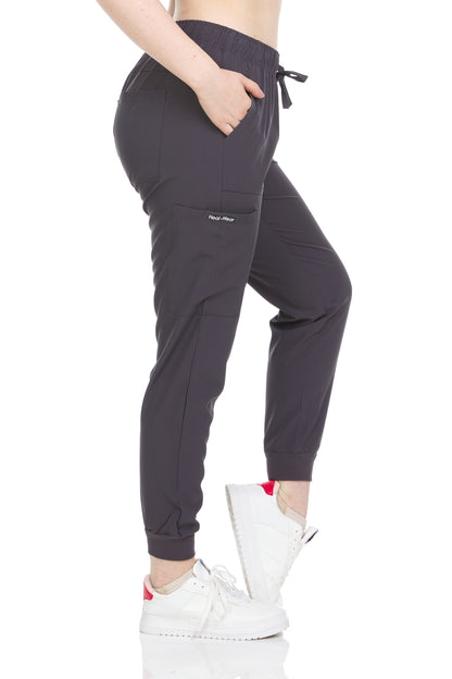 Heal + Wear Women Scrubs Pants Female Medical with Pockets Regular Fit 4 Way Stretch - DDP06