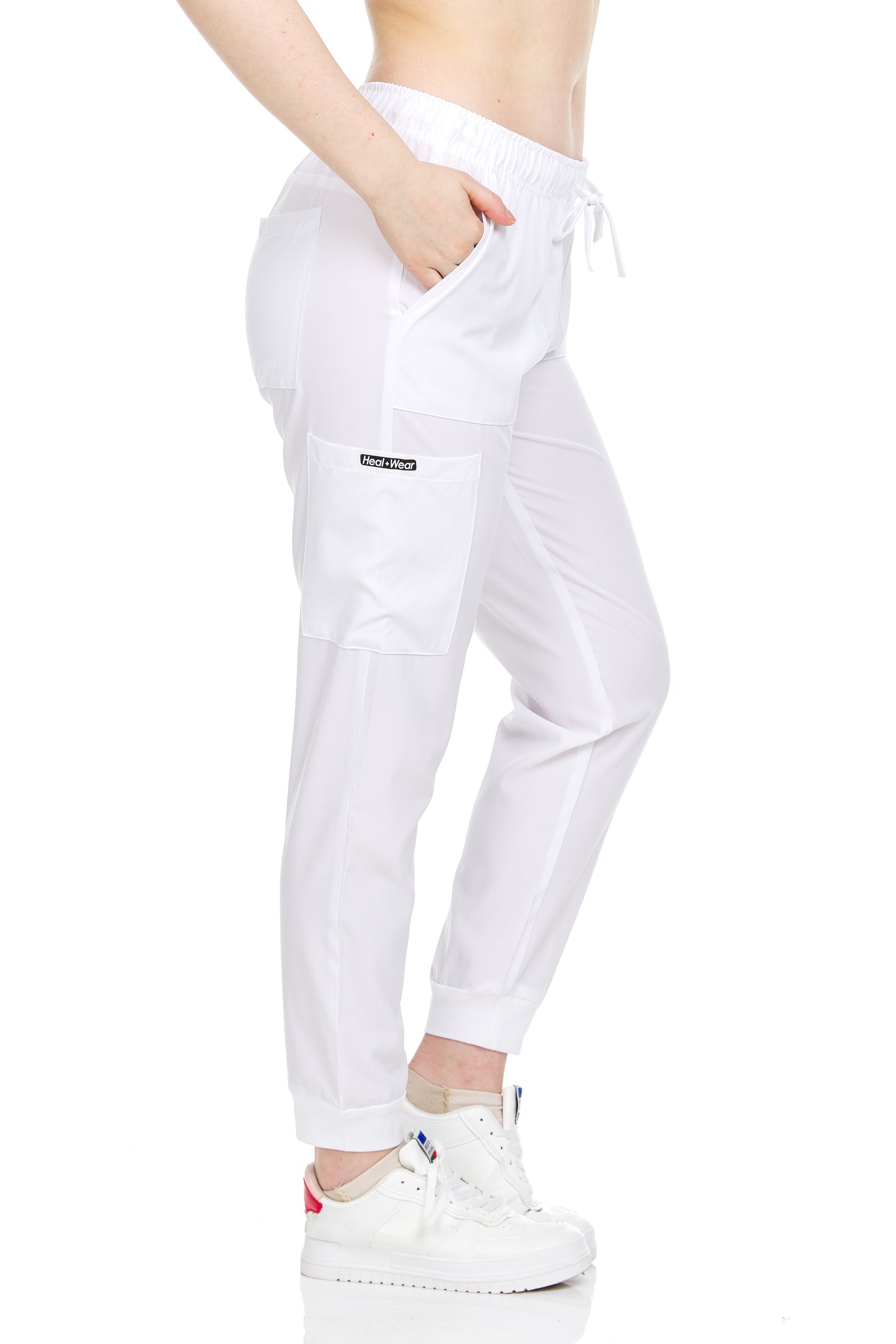 Heal + Wear Women Scrubs Pants Female Medical with Pockets Regular Fit 4 Way Stretch - DDP06