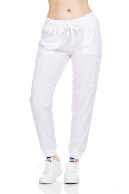 Heal + Wear Women Scrubs Pants Female Medical with Pockets Regular Fit 4 Way Stretch - DDP06