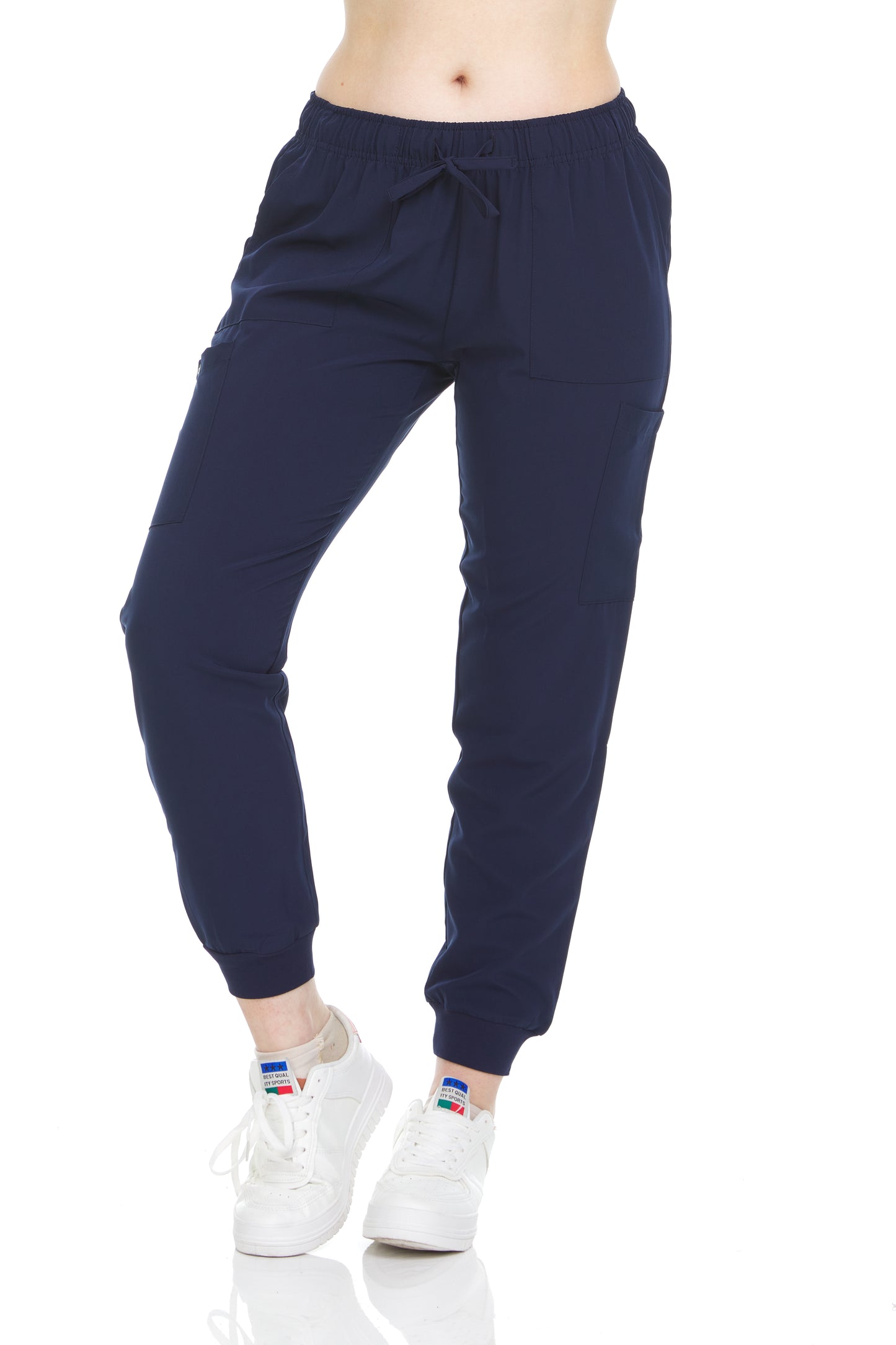 Heal + Wear Women Scrubs Pants Female Medical with Pockets Regular Fit 4 Way Stretch - DDP06