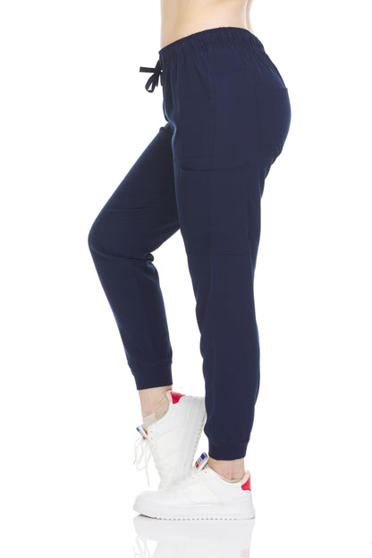 Heal + Wear Women Scrubs Pants Female Medical with Pockets Regular Fit 4 Way Stretch - DDP06
