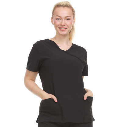 Mock Wrap Women's Medical Scrubs