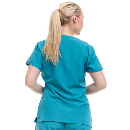 Mock Wrap Women's Medical Scrubs