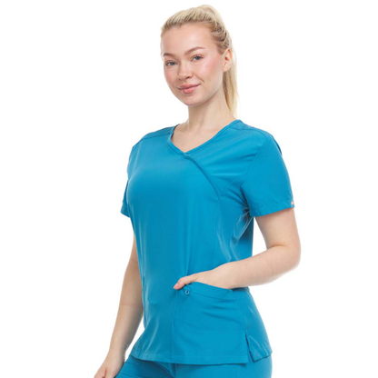 Mock Wrap Women's Medical Scrubs